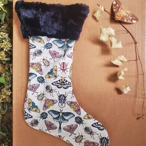 MOTH STOCKING HANDMADE